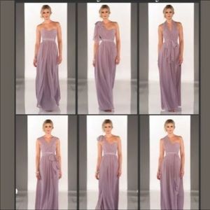 Sorella Vita convertible dress dusty lavender